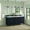 James Martin Vanities 72'' Double Vanity, Black Onyx w/ 3 CM Arctic Fall Solid Surface Top 424-V72-BKO-3AF - alternate 3